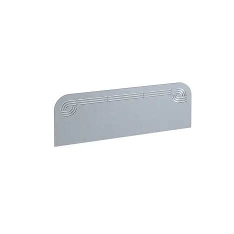 Offset Acoustic Desktop Screen - 1200 - Light Grey